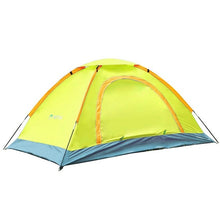 Camping Outdoor 1-2 Person Durable Waterproof Camping Aluminum Tent High Quality Tent 210D oxford fabric Backer