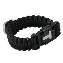 Outdoor Camping Bracelets For Men Women Parachute Rope Clasp Survival Bracelet Homme Handmade Braided 2 Colors