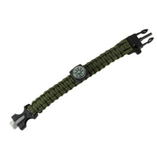 Outdoor Camping Bracelets For Men Women Parachute Rope Clasp Survival Bracelet Homme Handmade Braided 2 Colors