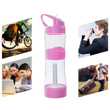 Outdoor Camp Portable Water Bottle 500mL BPA Free Leakproof Sports Lighting Bottle Multifunction Travel tools  #EW