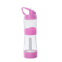 Outdoor Camp Portable Water Bottle 500mL BPA Free Leakproof Sports Lighting Bottle Multifunction Travel tools  #EW