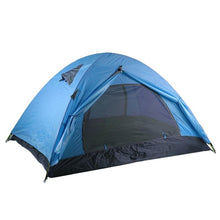 Super Lightweight Tents Waterproof Double Layers 2 Person Tents Outdoor Camping Hiking 190T Polyester Portable Beach Tent