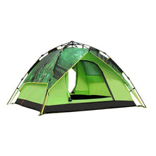 DESERTCAMEL CS070-6 Three-used Automatic Tent Portable Rainproof Ultraviolet-proof Printing Tent Double Layers Outdoor Tent