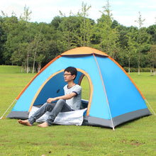 Outdoor Lazy Tents Portable 3-4 Person Automatic Tent Fast Folding Waterproof Anti-UV Hand Throwing Tent Beach Camping Tent